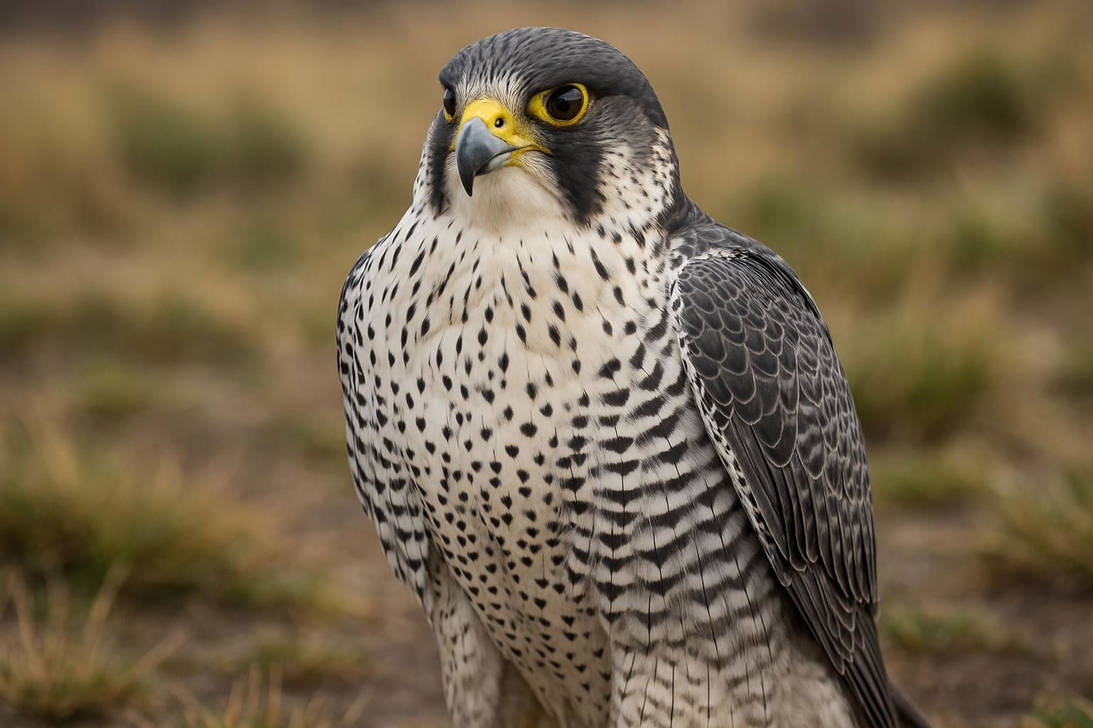 Peregrine x Gyrfalcon Hybrid