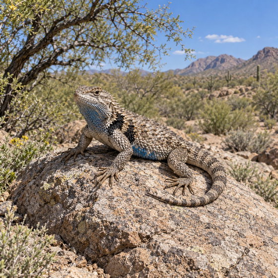desert spiny lizard