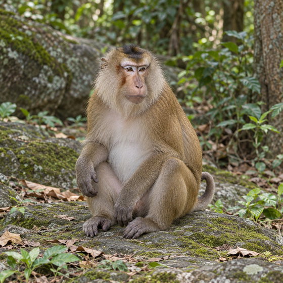 northern pig-tailed macaque