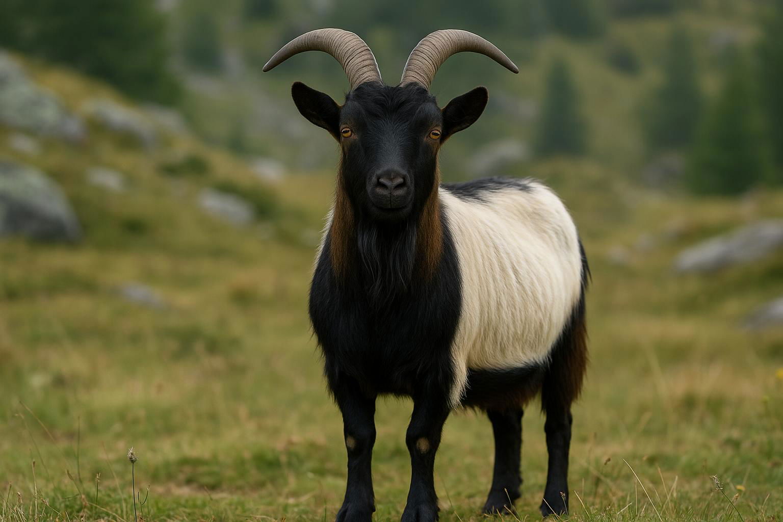 Peacock Goat