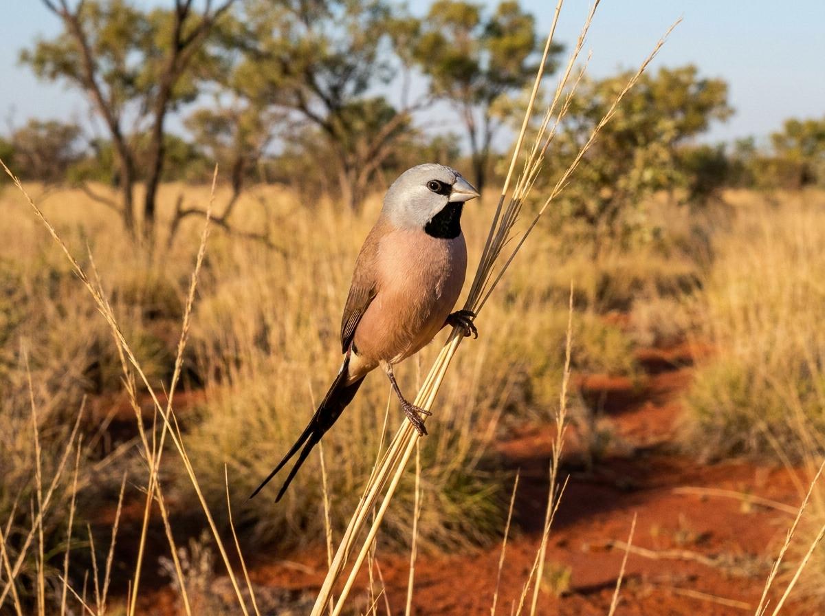 long-tailed finch