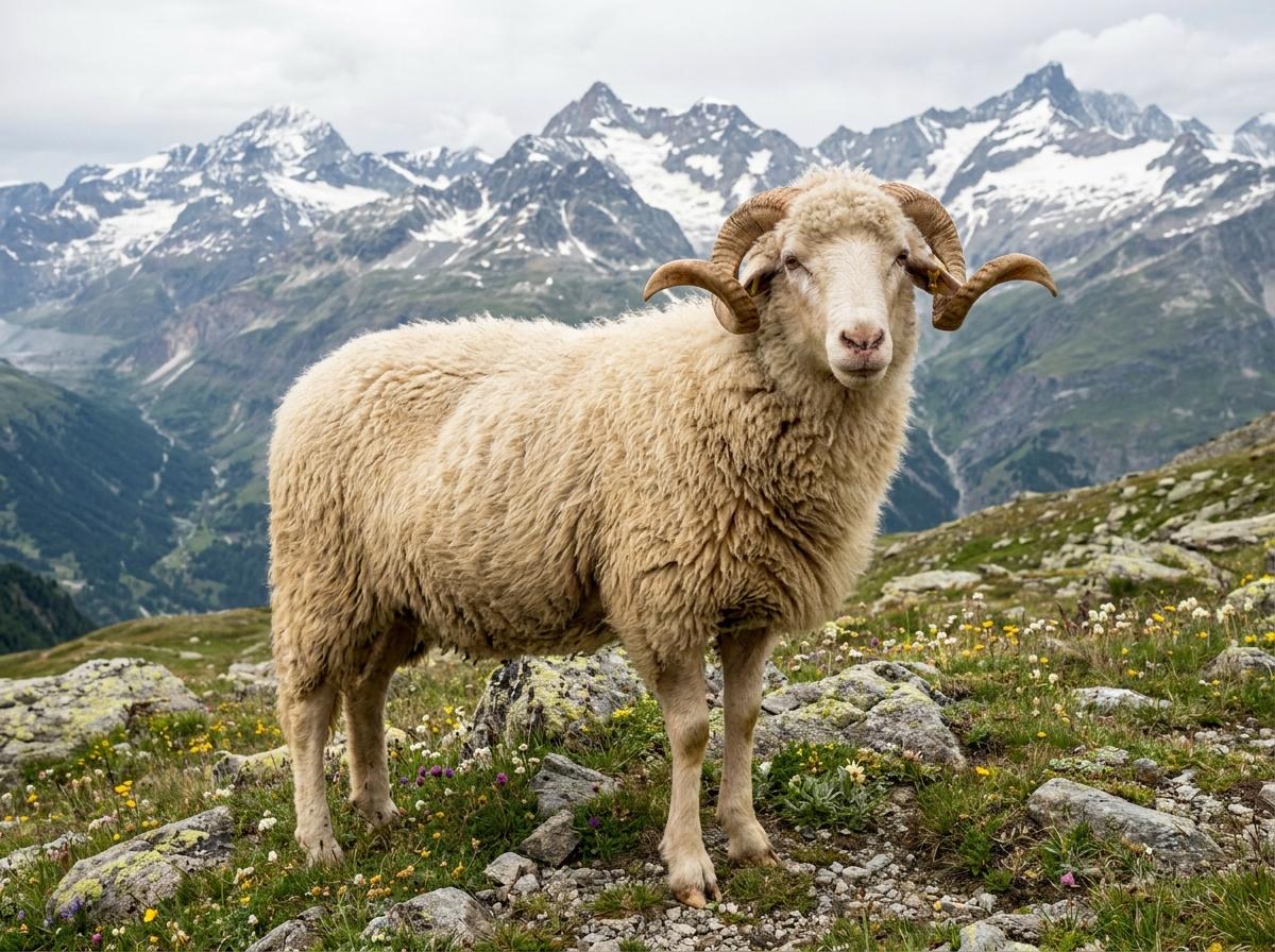 Schweizer Alpenschaf