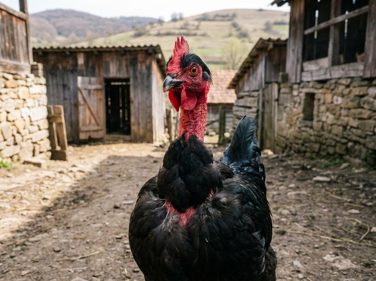 Transylvanian Black Naked-Neck