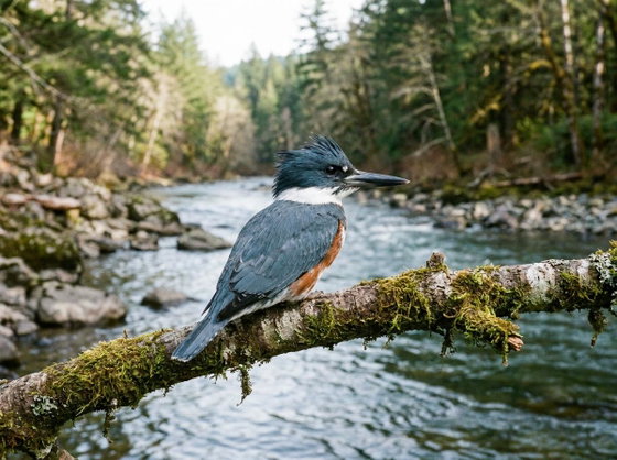 belted kingfisher