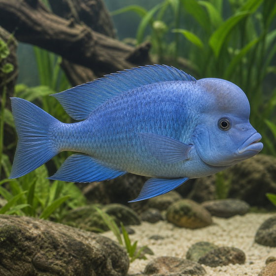 blue dolphin cichlid