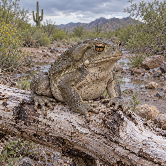 Sonoran Desert toad