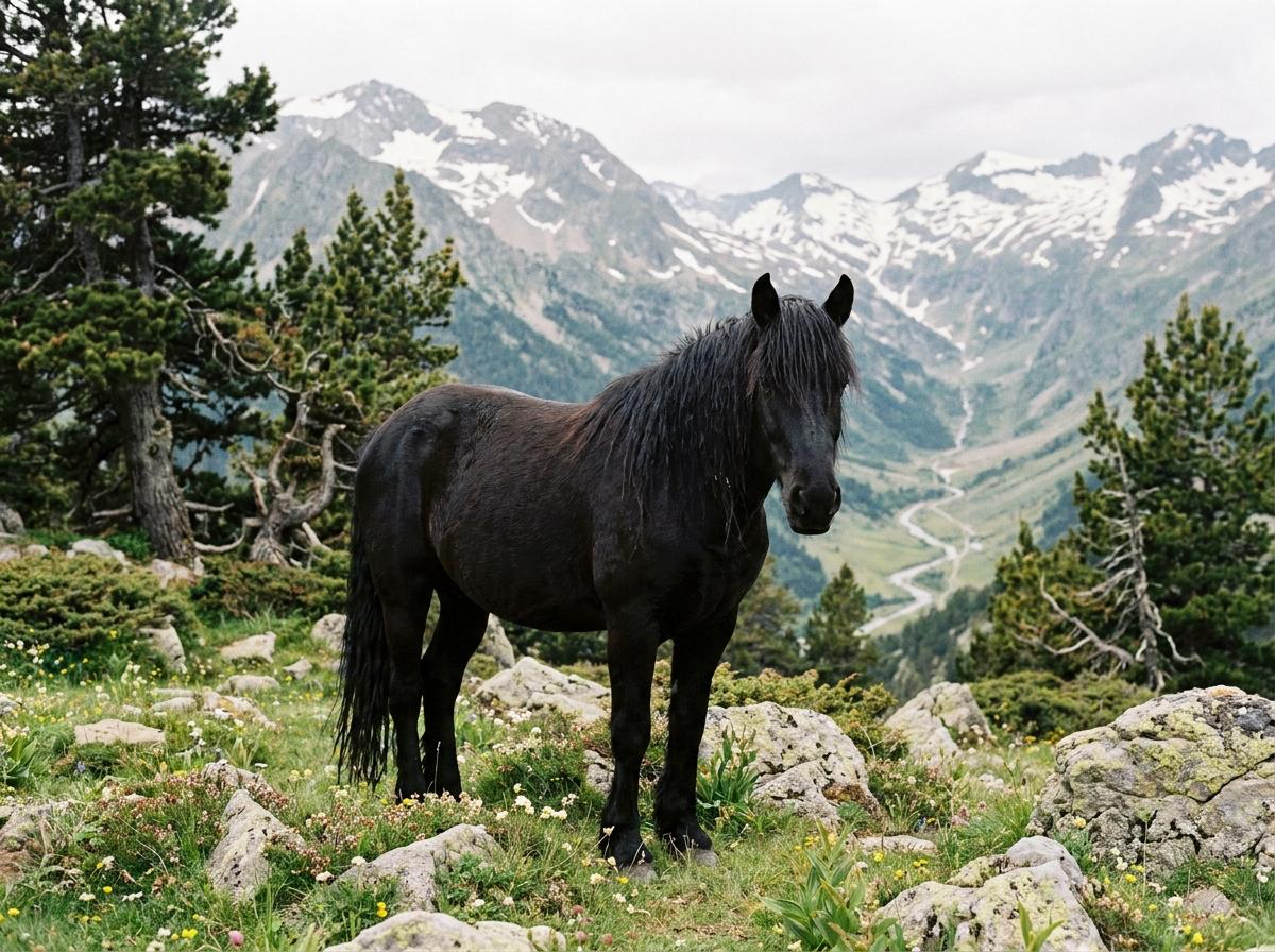 Mérens Horse