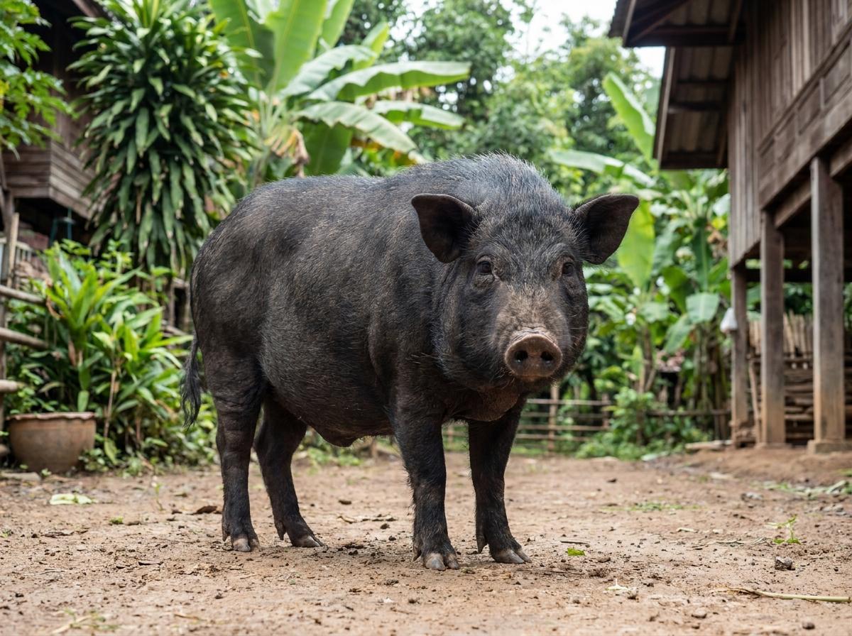 Chiangmai Blackpig A.k.a. Moodum Chiangmai