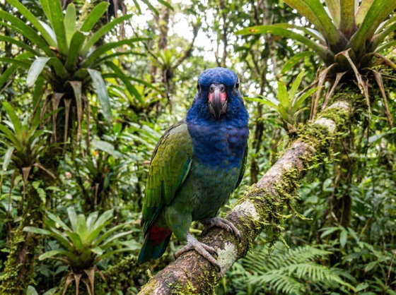blue-headed pionus
