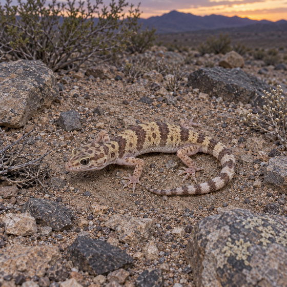 western banded gecko
