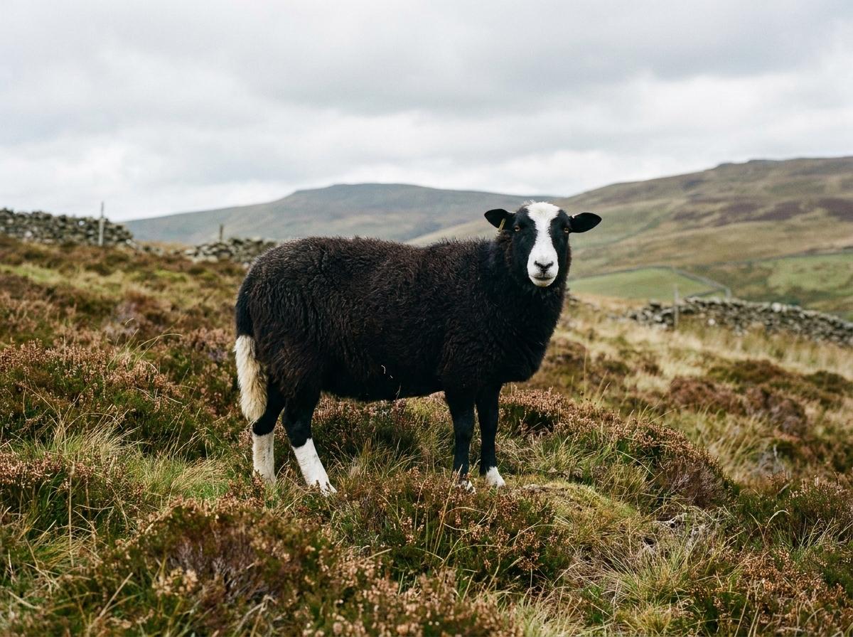 Balwen Welsh Mountain Sheep