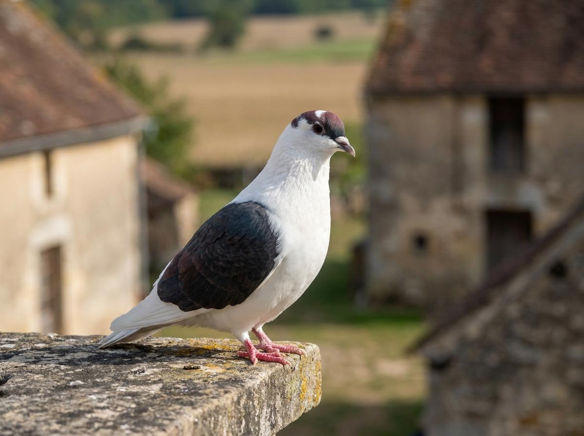 Clean-Legged Spot Swallow Pigeon