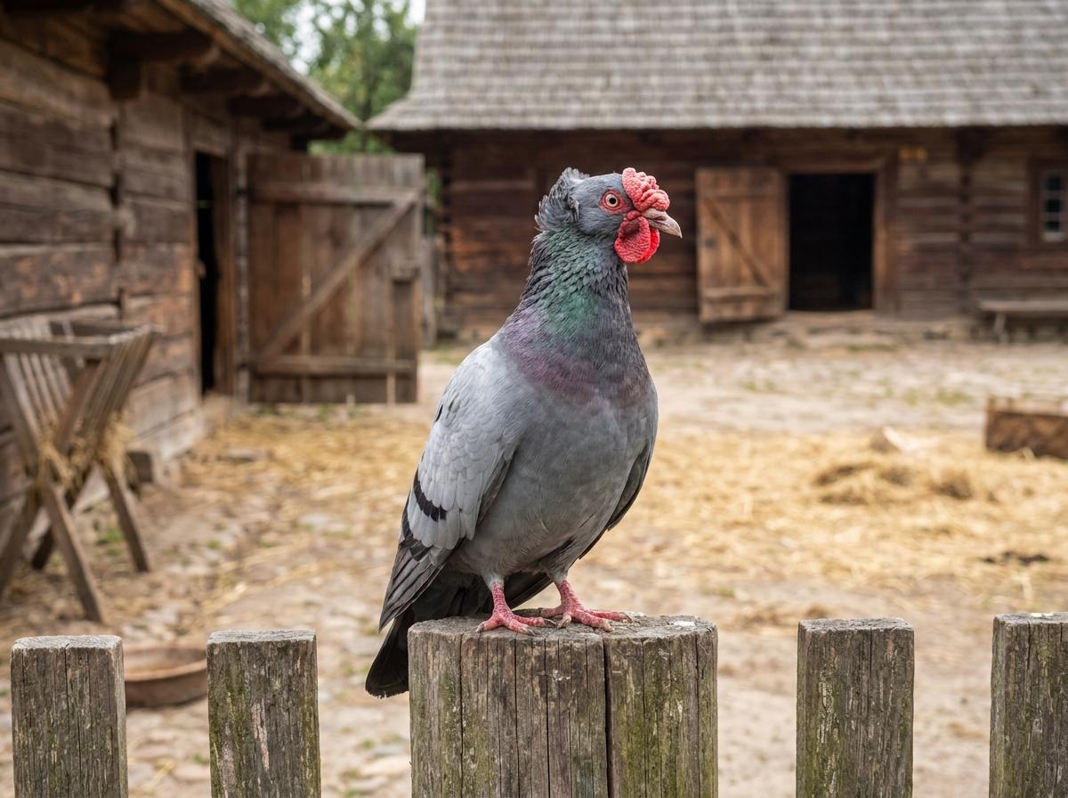 Polish Wattle Pigeon