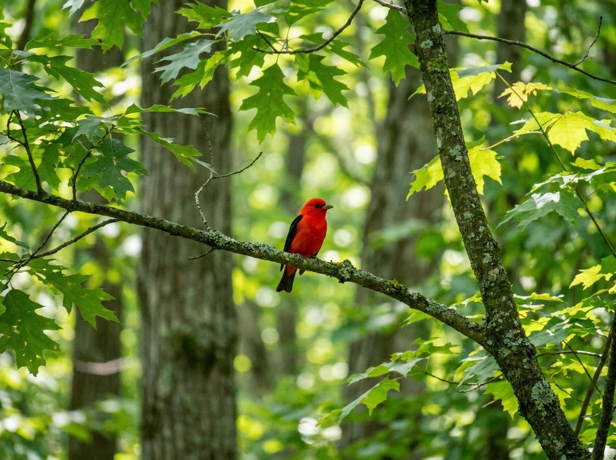 scarlet tanager