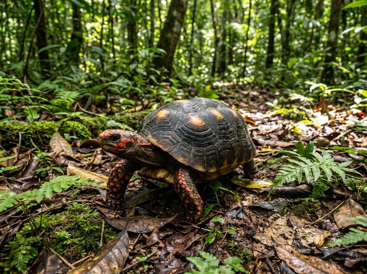 red-footed tortoise