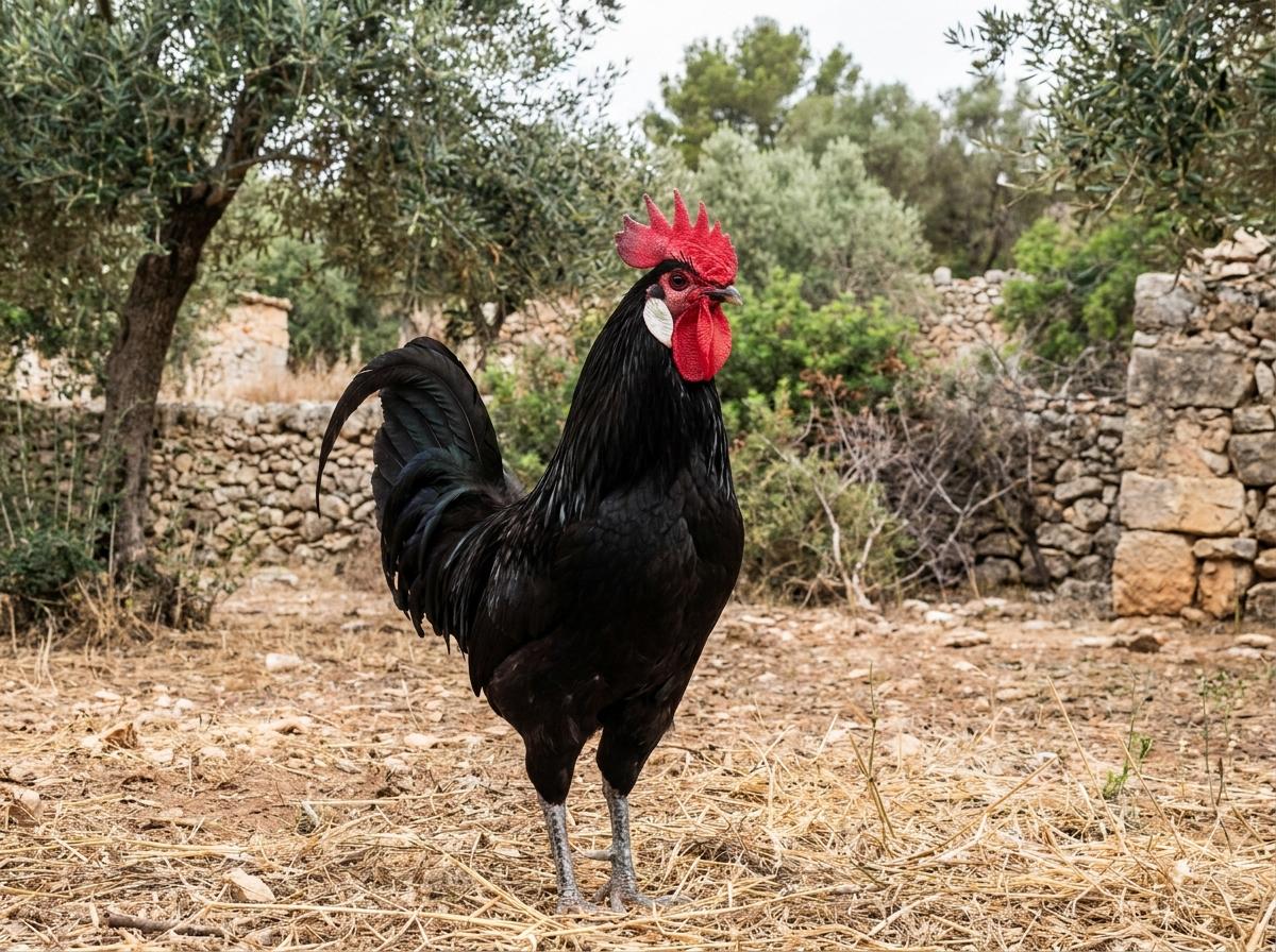 White-Faced Black Spanish