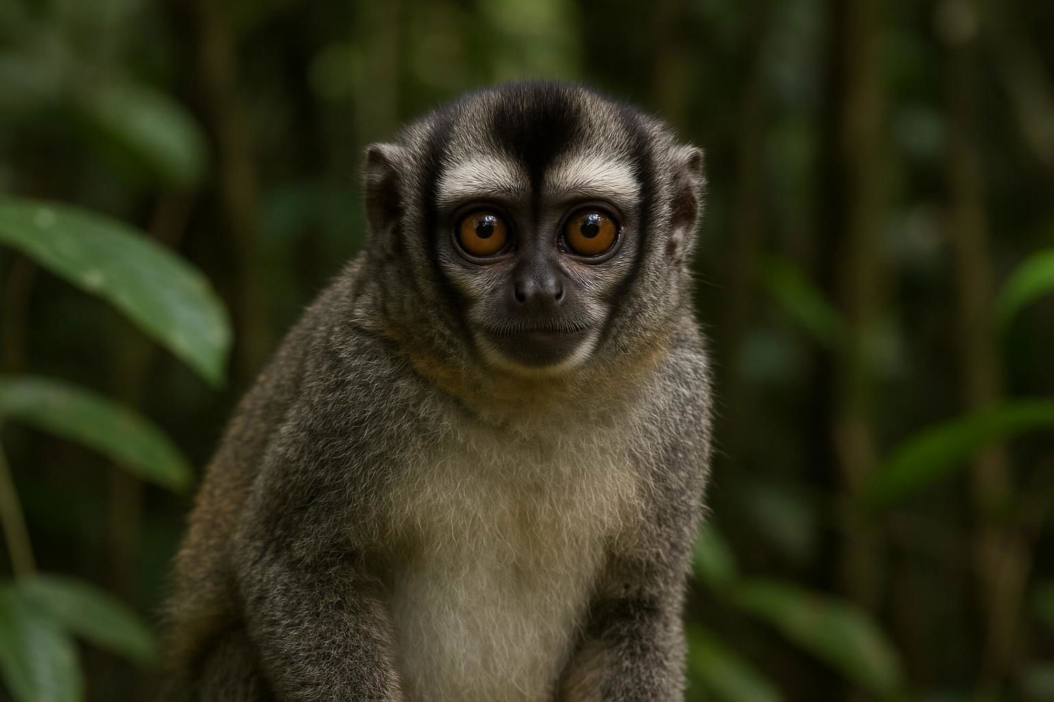 Gray-Bellied Night Monkey