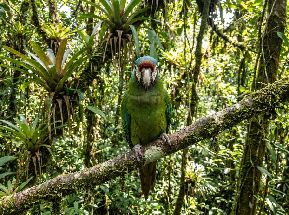 severe macaw
