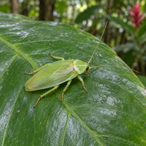 Cuban green cockroach