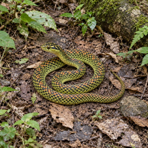 golden flying snake