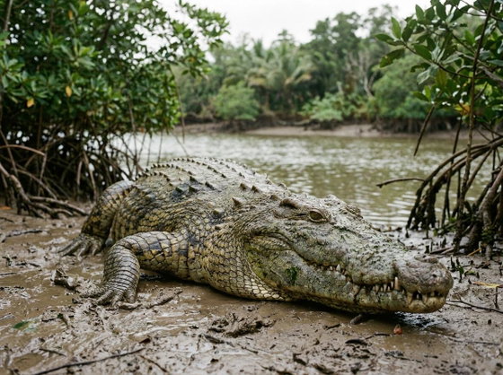 saltwater crocodile