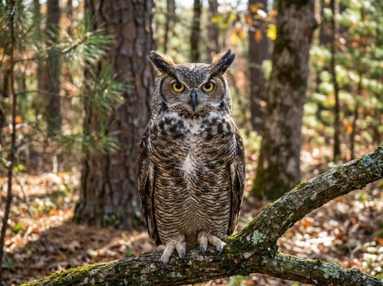 great horned owl