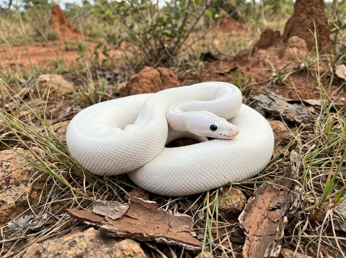 Black-Eyed Leucistic