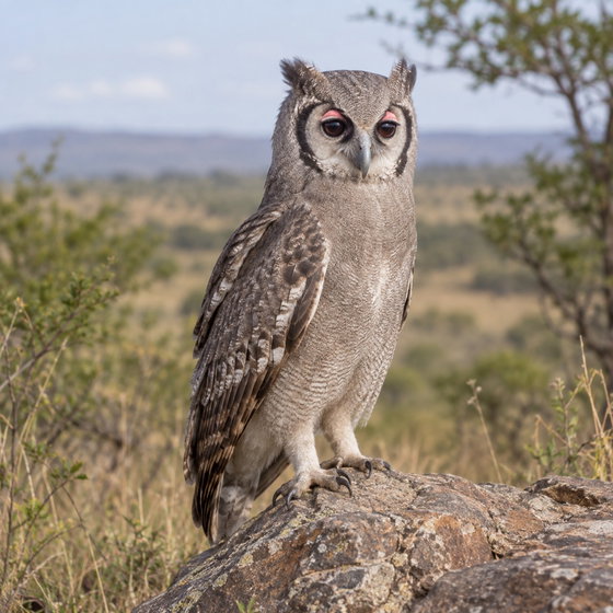 Verreaux's eagle-owl