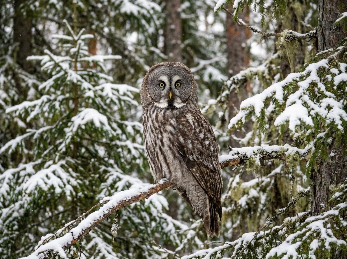 great gray owl