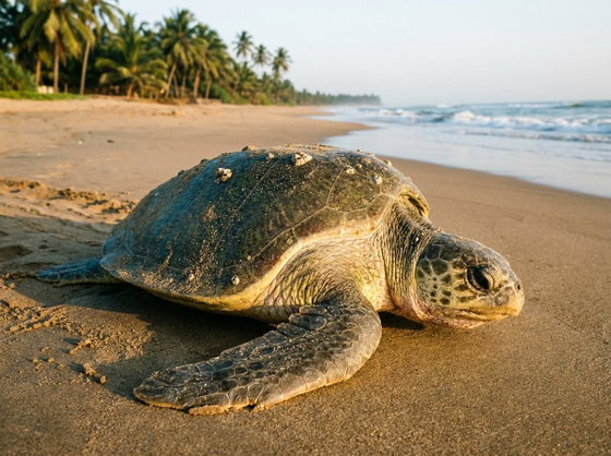 olive ridley sea turtle