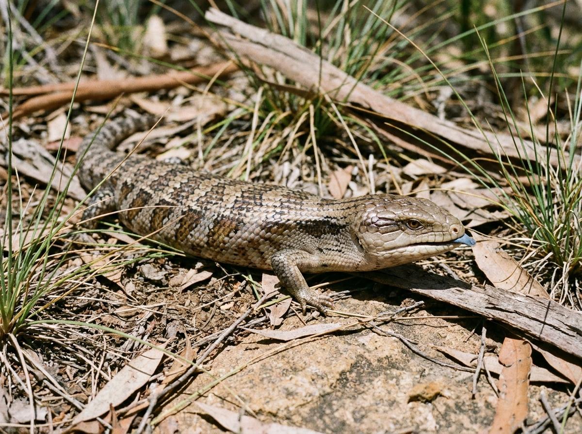 blue-tongued skink