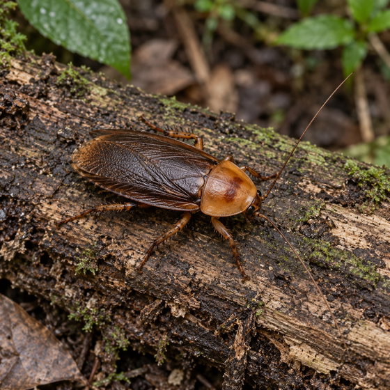 orange-head cockroach