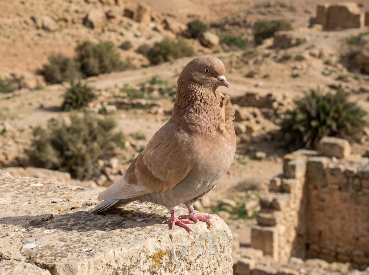Tunesian Owl Pigeon