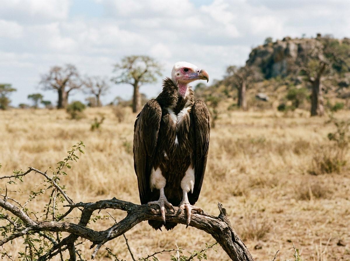 white-headed vulture