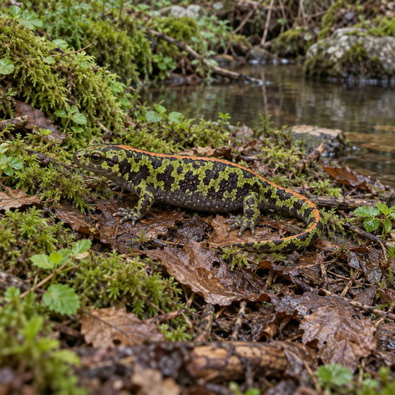 marbled newt