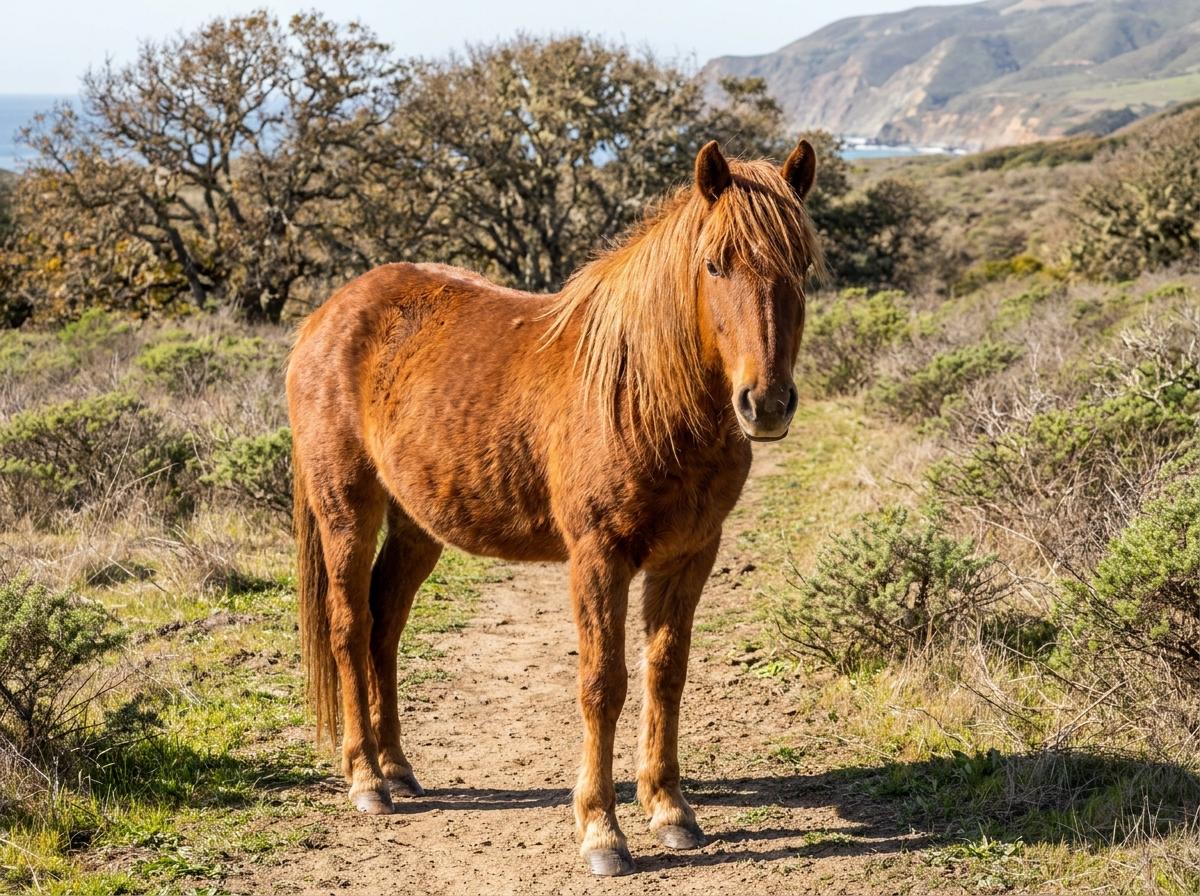 Santa Cruz Island Horse