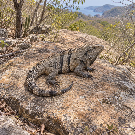 Guerreran spiny-tailed iguana