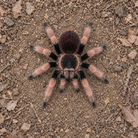 Mexican pink tarantula