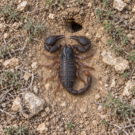 large clawed scorpion