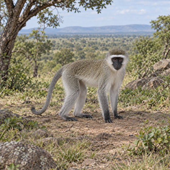 vervet monkey