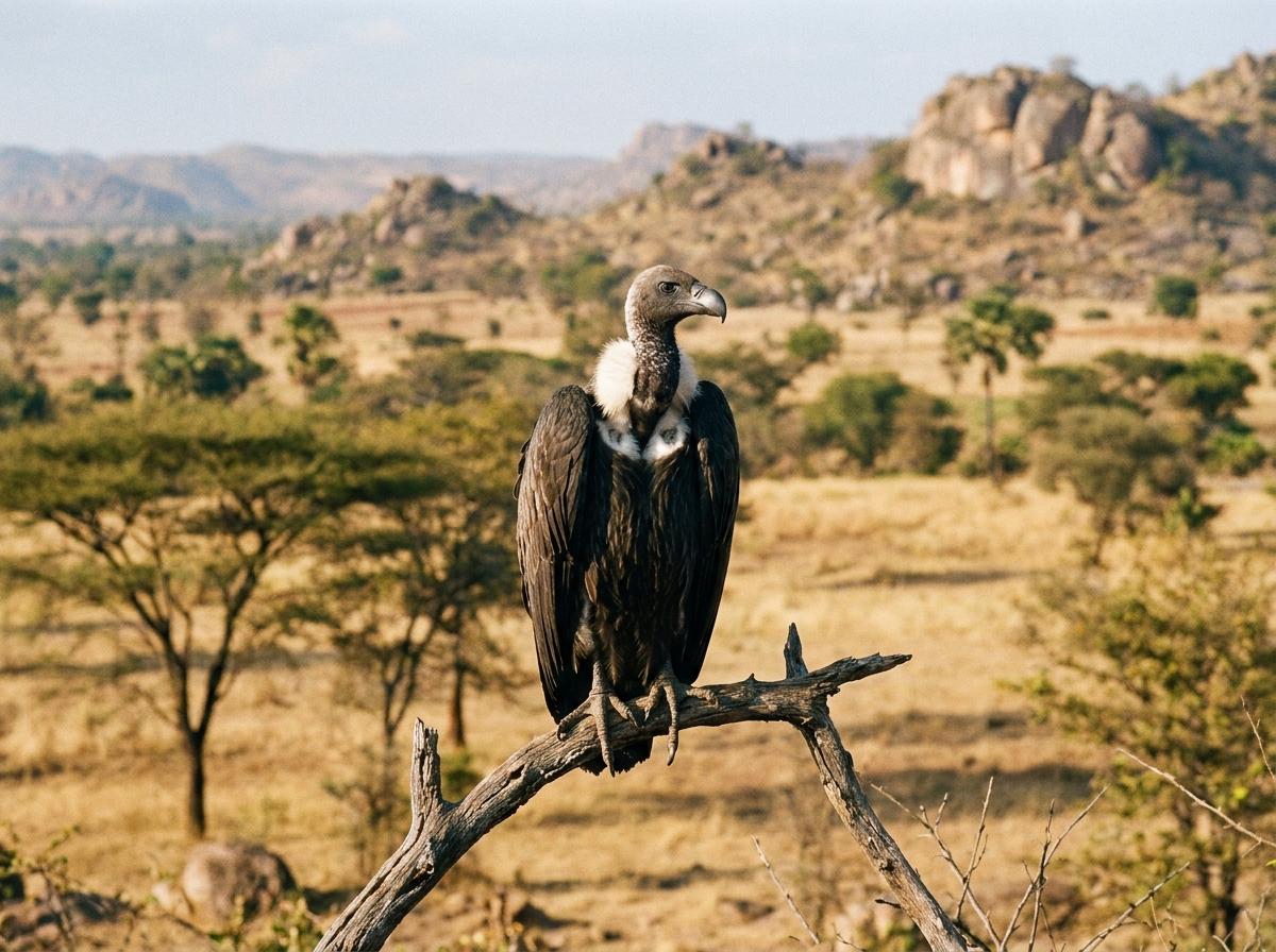 white-rumped vulture