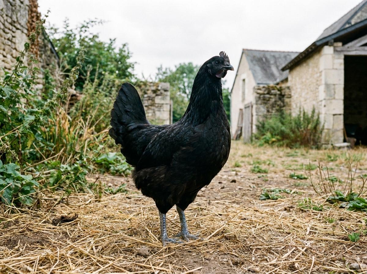 Géline de Touraine