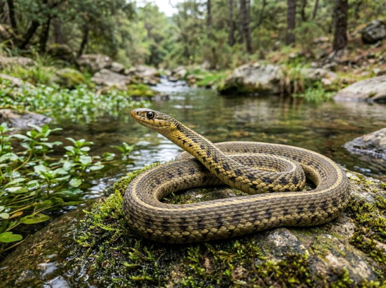 Mexican garter snake