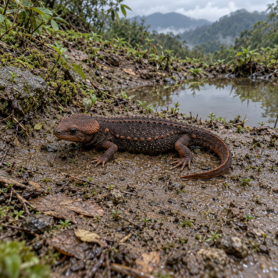 Shan crocodile newt