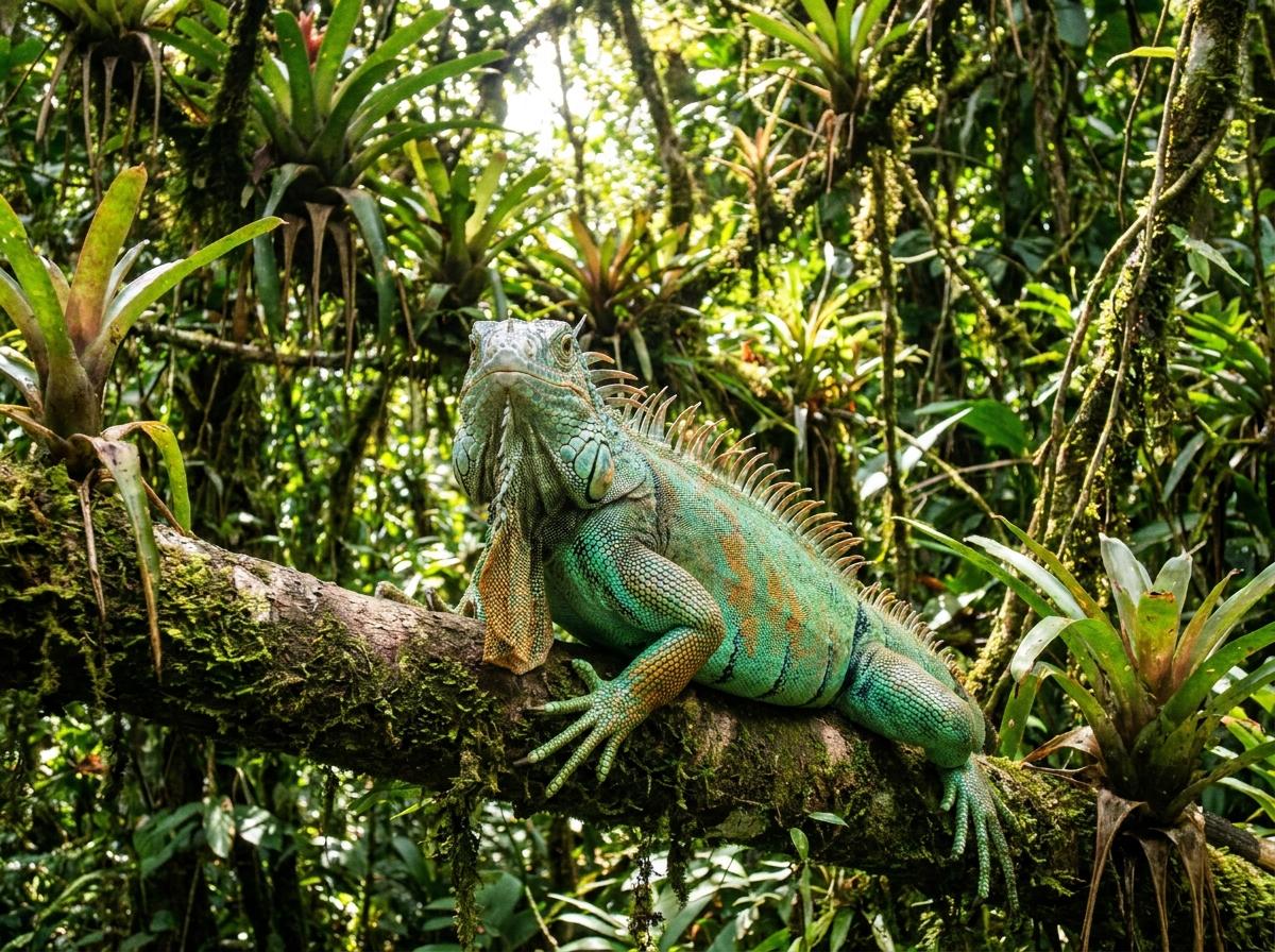 green iguana