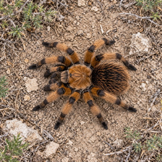 Rio Grande gold tarantula