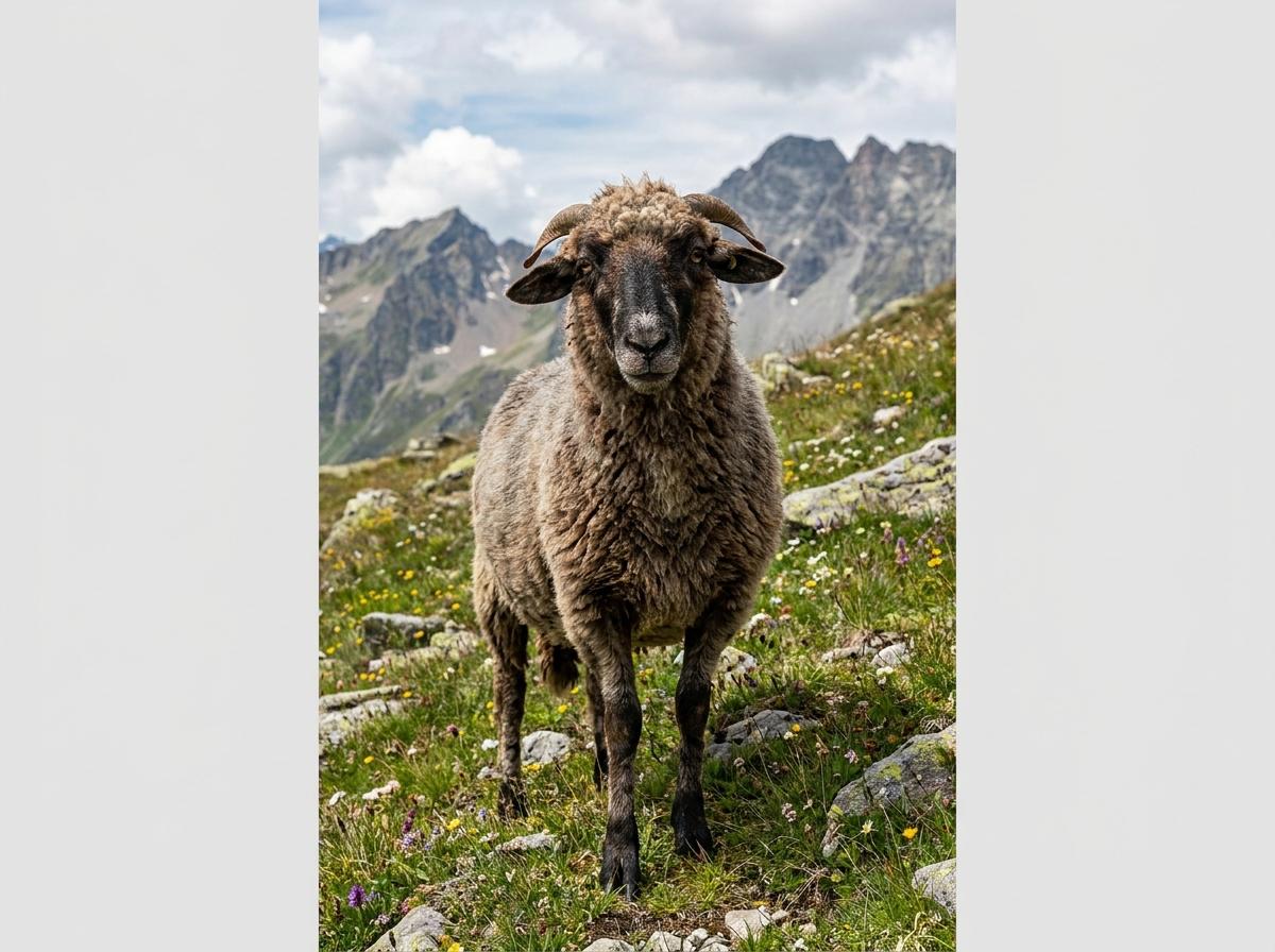 Alpines Steinschaf