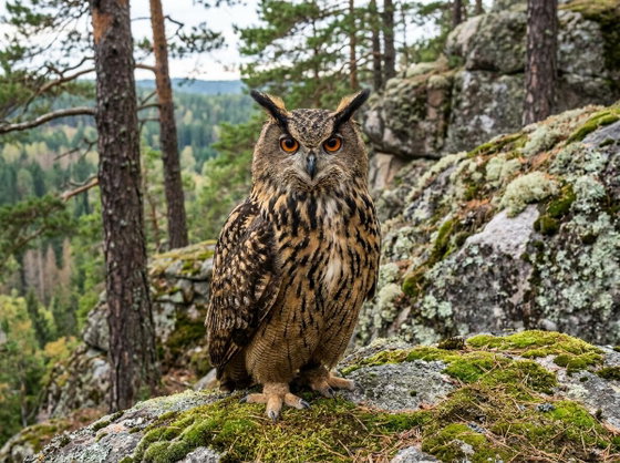Eurasian eagle-owl