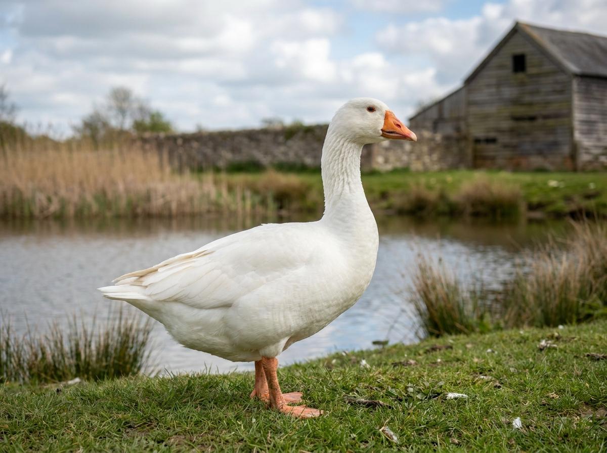 White Norman Goose